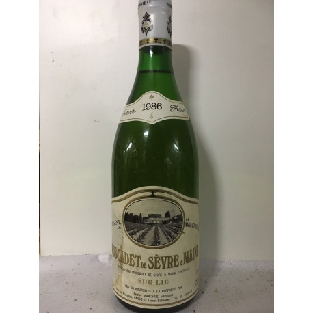 MUSCADET DE SEVRE ET MAINE 1986